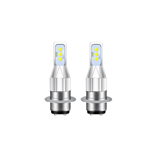 2x White LED Headlight Bulbs Kit For Yamaha Big Bear 350 YFM350FW 4x4 1987-1999 - Picture 9 of 9