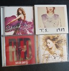 Taylor Swift 4 CD Lot Bundle, 1989, Red (2X CD), Fearless, Speak Now