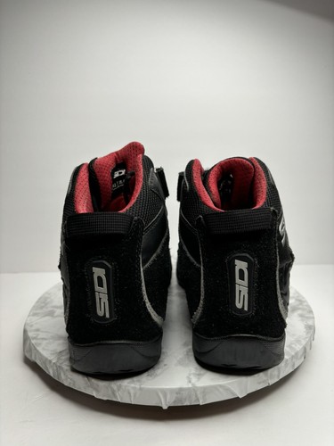 Motorcycle Boots SIDI GAS Black Racing Ankle Boots/Shoes Men - Picture 4 of 7