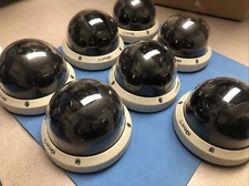 LOT OF 7X *UNTESTED* IQEYE IQA35N Dome Cameras F1.4/3.3-12MM IR