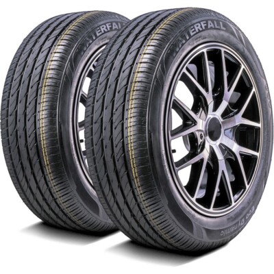 2 Tires Waterfall Eco Dynamic 195/55R16 87V A/S Performance