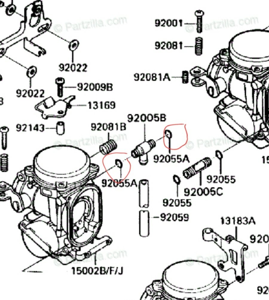 おのり QTY. 20 CARBURETOR INLET O-RING KAWASAKI NINJA Free First