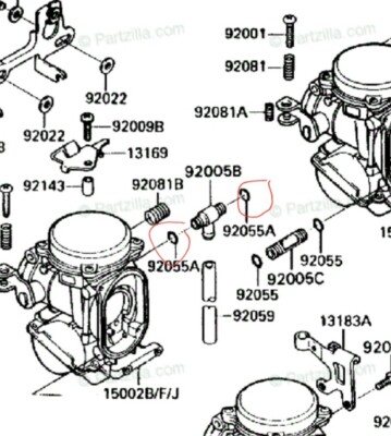 のりぼー QTY. 20 CARBURETOR INLET O-RING KAWASAKI NINJA Free First