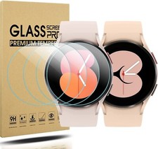 Samsung Galaxy Watch 4/5 40mm Tempered Glass Screen Protector 2.5D 9H , 4-Pack