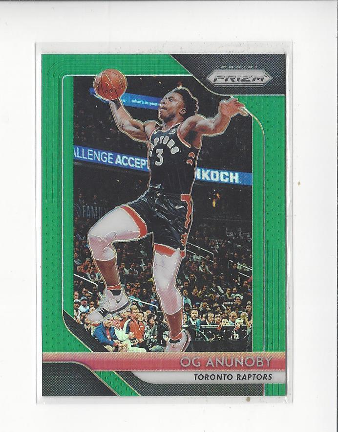 2018-19 Prizm Basketball Green Prizms Singles - You Choose