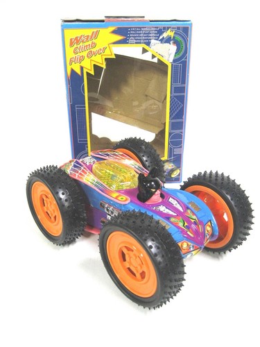 Wall Climb Flip Car Bootleg Batman Super Cool Top Farbe mit Box - Bild 1 von 3