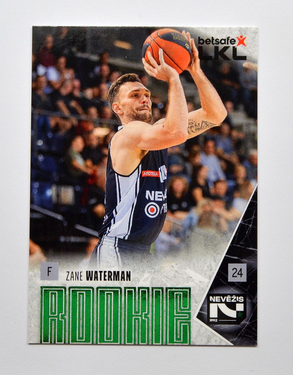 2023-24 H&C LKL Basketball Rookie GREEN #NEV-R08 Zane