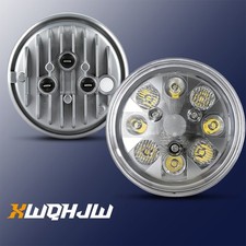 2x 4.5" 20W Round LED Conversion Headlight Bulb Hi/Low Sealed Beam Head Lamps