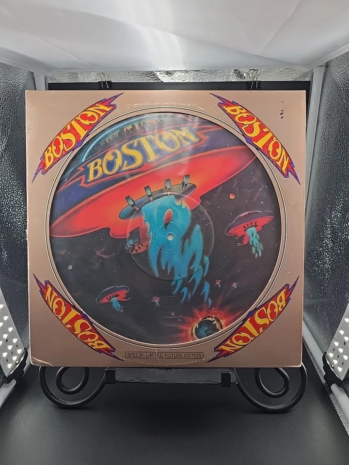 BOSTON OG/Original limited edition PICTURE DISC LP 1976 EPIC E99 34188 EX/VG+ 3 - Image 2 of 3