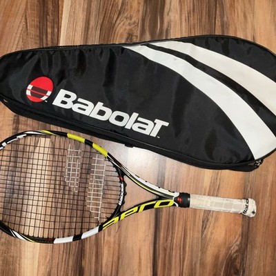 Babolat Aero Pro Drive Jr 26 Tennis Racquet Needs New Grip And Bag