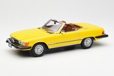 183727 Mercedes 450SL R107 Yellow US Version Norev 1/18