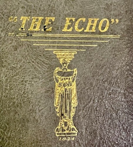 VINTAGE 1924 ARCANUM OHIO ECHO YEARBOOK BOOKLET w/PHOTOS ADVERTISEMENTS FOOTBALL - Picture 4 of 16