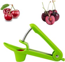 Cherry Pitter, Cherry Stoner Remover with Stainless Steel Rod, Easy Handling