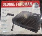 New George Foreman Space Saving Panini & Grill GRS075BC nIB