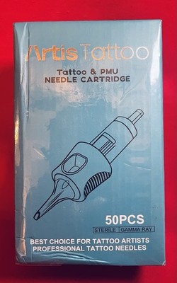 Tattoo & PMU - 50 pcs - Needle Cartridge - Sterile - Gamma Ray - New Sealed Box