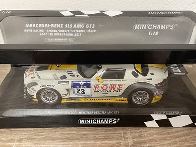 (L-102) Minichamps 1:18 Mercedes-Benz SLS AMG GT3 - Nürburgring 2013 - OVP