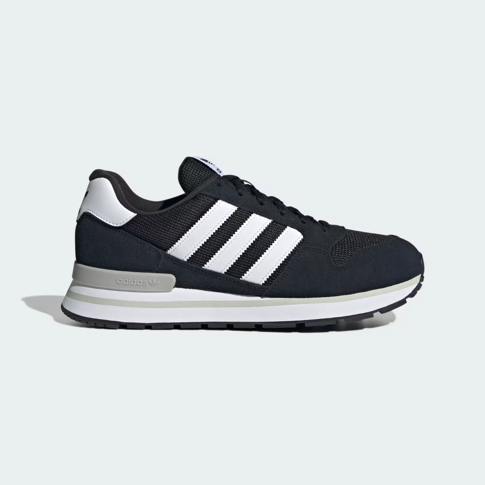 Adidas Originals Men's ZX 500 RS Trainers Black/Cloud White/Grey One Shoes