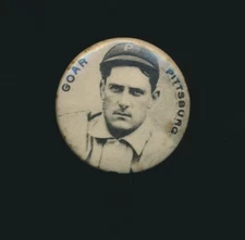 1896-1898 PE4 Cameo Pepsin Gum Pins -JOT GOAR (Pittsburgh Pirates-1896)