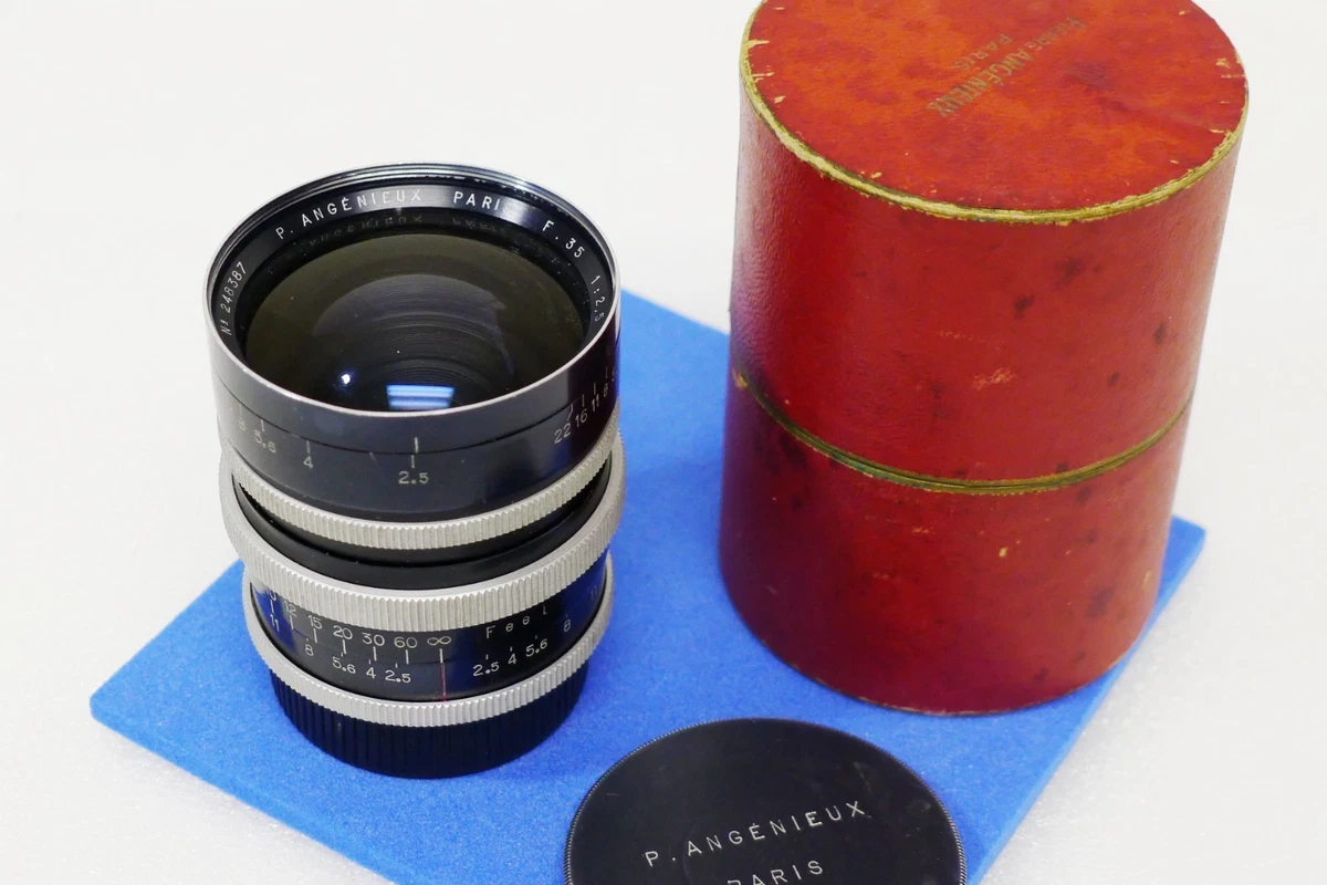Angénieux 35mm Focal Camera Lenses f/2.5 Maximum Aperture for sale