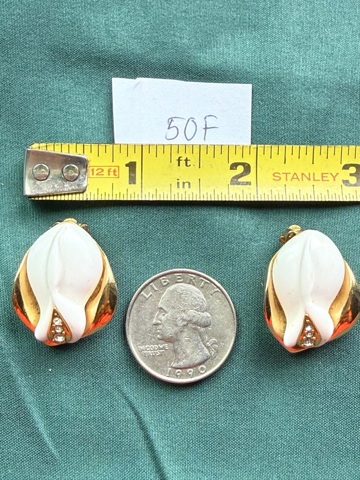 VTG KENNETH JAY LANE KJL For Avon White Roses Cli… - image 9