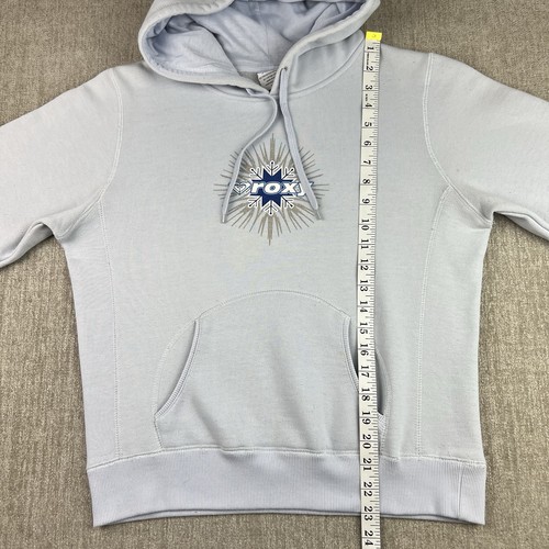 VTG Roxy Hoodie Sweatshirt Womens Large Boxy Gray Ski Skate 90s Y2K Quiksilver - Picture 6 of 9
