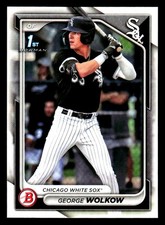 2024 Bowman Prospects #BP-144 George Wolkow Chicago White Sox