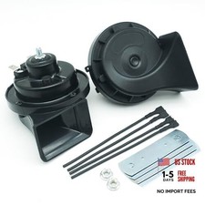 Car Horn 12V Loud Electric High Low 2 Tone Replacement Waterproof for 12 Volt