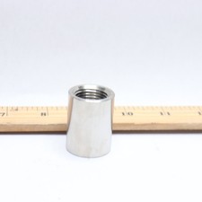 Rigid Conduit Coupling Steel Silver 1/2"