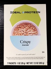 Ideal Protein Crispy Cereal 1 Box 7 Servings BB 6/27 FREE SHIP