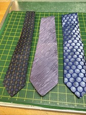 Men’s Ties - Bundle Of 3 100% Silk, One Ted Baker (JKR BL )