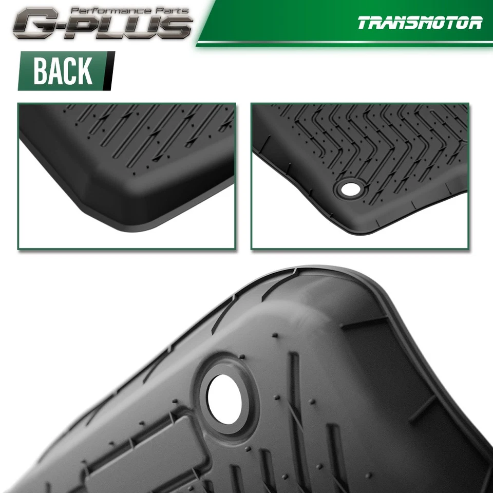 Резиновые автомобильные напольные коврики TPE подходят для Ford Escape 13–19 годов выпуска и грузового лайнера 13–18 C-Max - Изображение 4 из 4