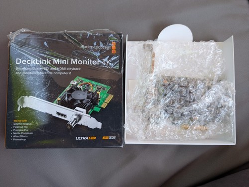 Blackmagic Design DeckLink Mini monitor 4K - SDI + HDMI DO KOMPUTERÓW PCIe - Zdjęcie 2 z 4