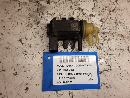 VAKUUMVENTILE Volkswagen Tiguan (5N1/2) SUV 2.0 TDI 16V (CUVC) 2015 1K0906627B