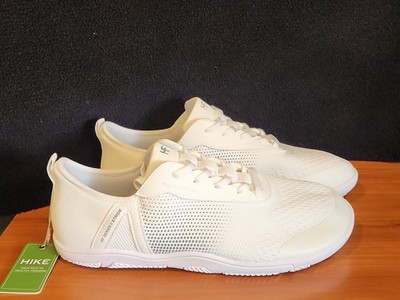 Hike Footwear HF Stride  Ergonomic Barefoot Shoe Unisex Sz M 12 W 14 EU 45 White