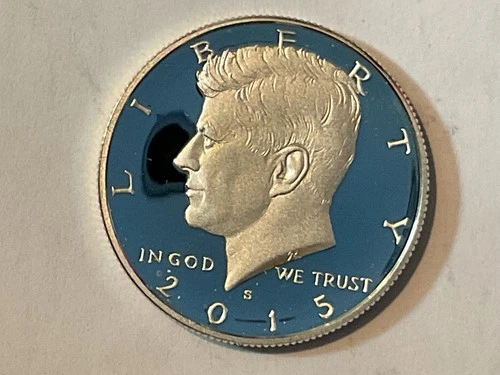 2015 S (Silver 90%) Proof Kennedy Half Dollar
