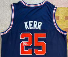 Steve Kerr Signed Autograph Arizona Wildcats NCAA Jersey NBA Warriors USA Gold