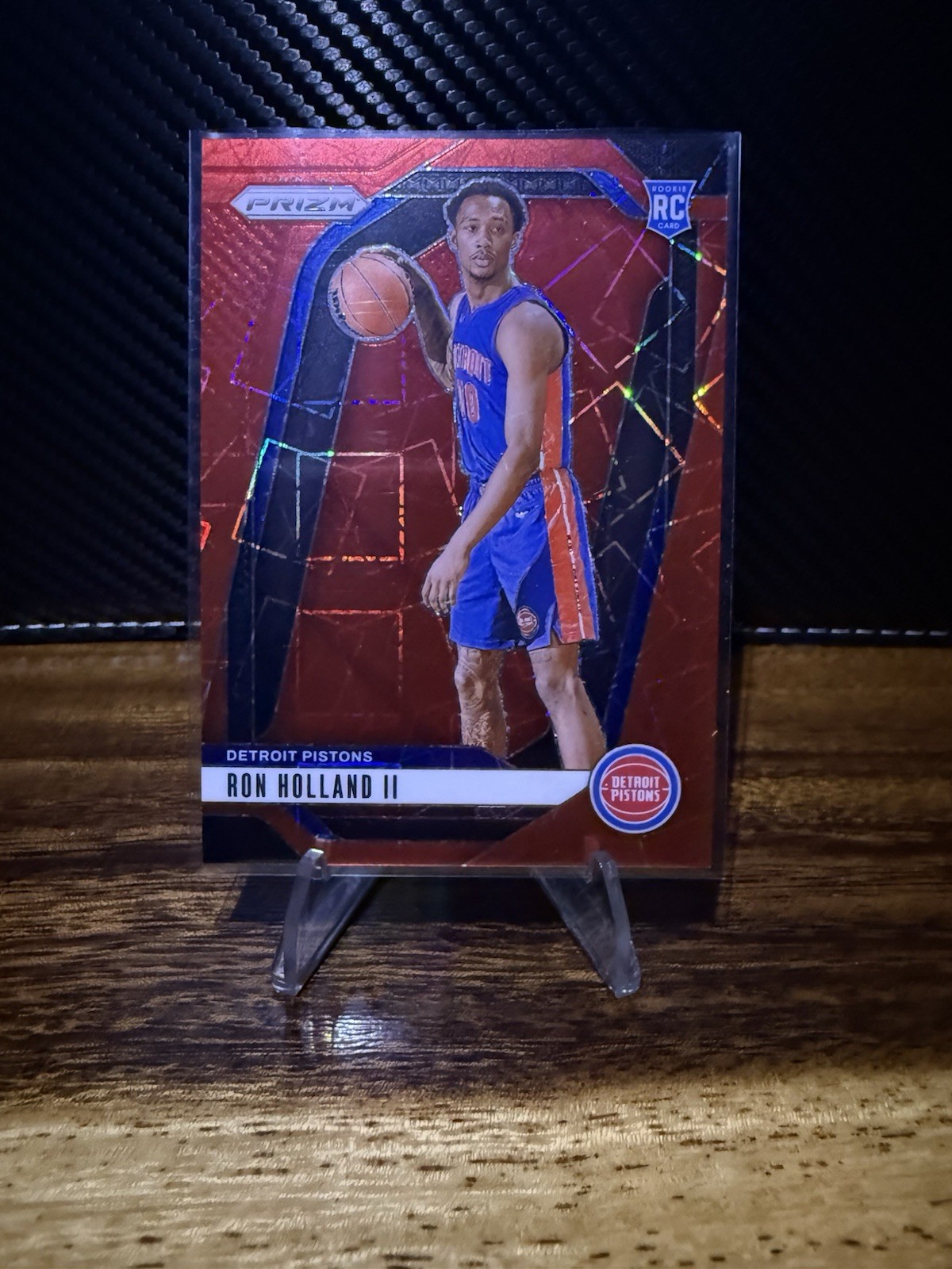 2024-25 Panini Prizm - Ron Holland II #269 Red Lazer /35 (RC)