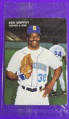 1991 Mother's Cookies Sr/Jr Father & Son Food Issue Ken Griffey Sr #2