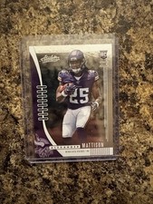 2019 Panini Absolute - Rookie Alexander Mattison #102 (RC)