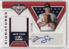 2019 Panini USA Baseball Stars & Stripes Signatures /299 Graeme Stinson Auto s3g