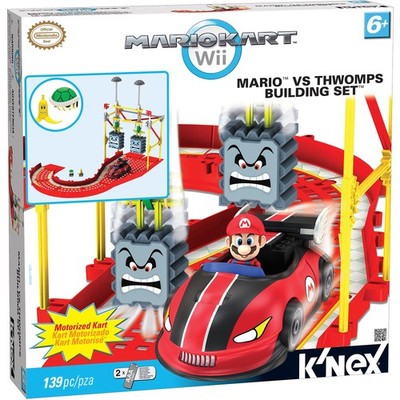 K'nex Mario & Thwomps Wii Motorized kart Building Set, Knex 139