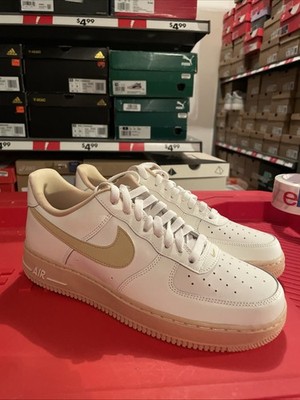 Nike Air Force 1 '07 WMS 10.5 Msz 9 Sail Vintage Sesame Tan FZ3597-133 Shoes NBY