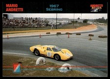 1992 Collect-a-Card Andretti Family Racing Mario Andretti #17