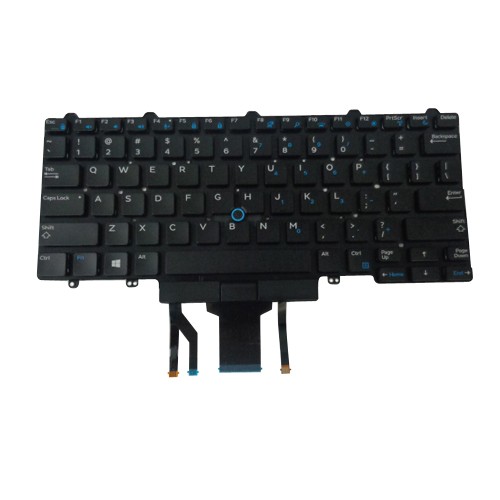 Backlit Keyboard w/ Pointer For Dell Latitude 5490 5491 5495 7490 Laptops 6NK3R