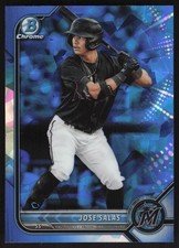 2022 Bowman Draft Sapphire Edition #BDC-175 Jose Salas