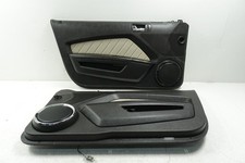 2010-2014 Oem Ford Mustang Black Shaker Front Door Panels W5024