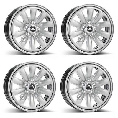 4 Alcar steel wheels rims 130400 6.5Jx16 ET50 5x114,3 for Hyundai i30 Ioniq