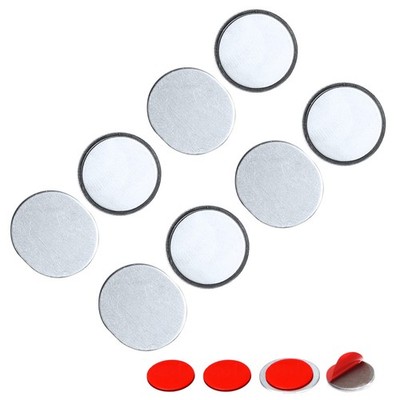Mousike Magnetic Door Catch Ultra Thin Cabinet Magnets 4 Pack, Silvery white 