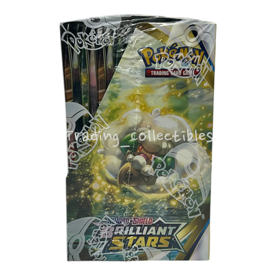 Brilliant Stars Pokemon Booster Box - Sword & Shield - Factory Sealed with  case | eBay