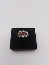 925 Sterling Silver Ring Semi Precious Gemstone Women